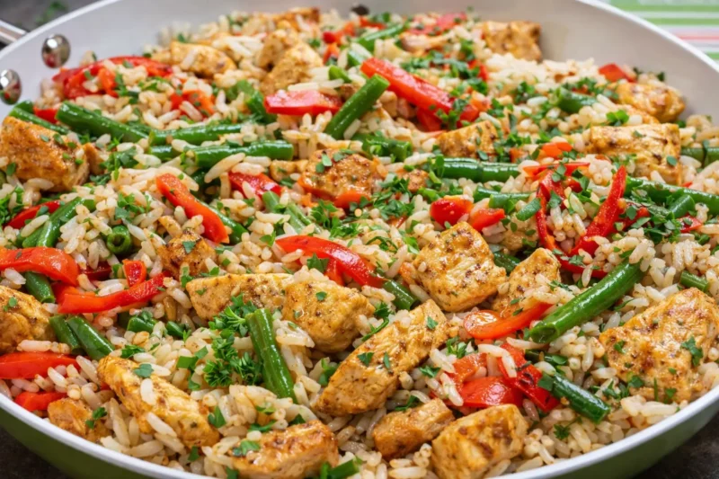 Why This Healthy Chicken Rice Dinner Helps with Weight Loss