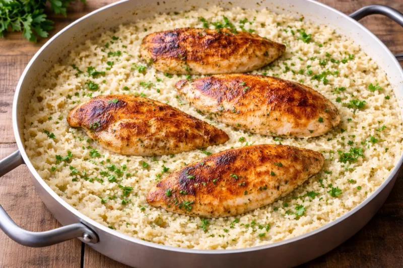 How This Creamy Chicken Rice Bake Brings Family Dinner Together