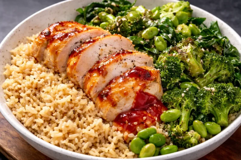 Why This Lean Chicken Rice Dinner Supports Healthy Eating