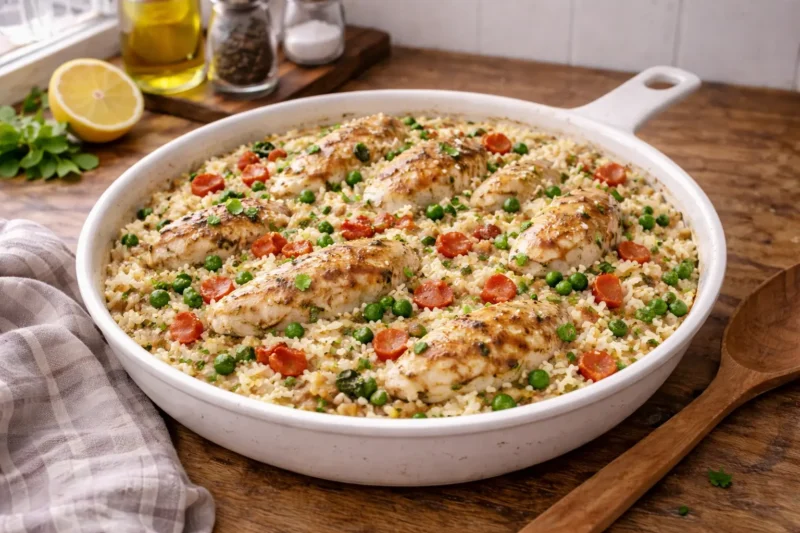 Could Creamy Chicken and Bacon Rice Be the Fix for Boring Chicken and Rice?