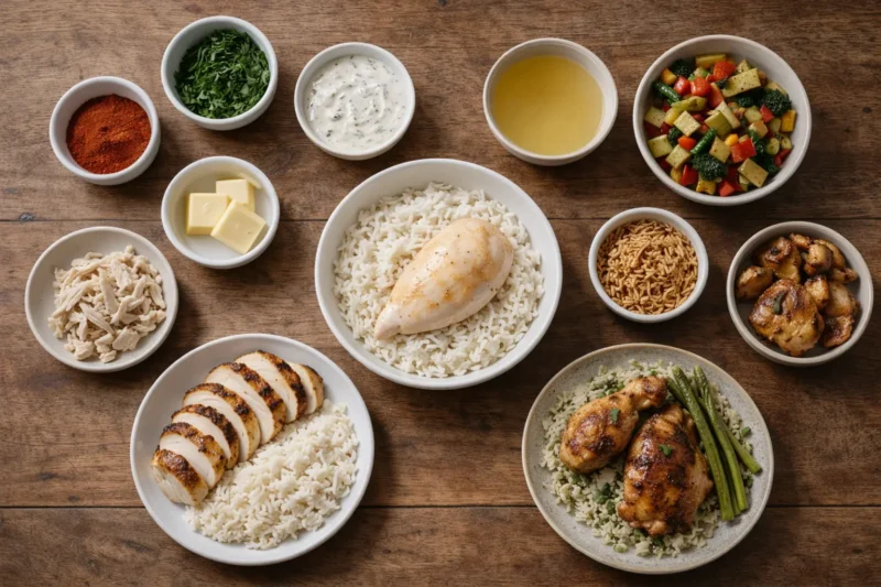 The Cooking Principles That Allow Endless Variations of Chicken and Rice