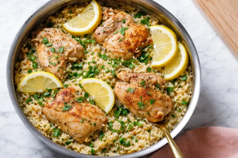 Easy Chicken and Rice Recipe for Busy Weeknight Family Dinner