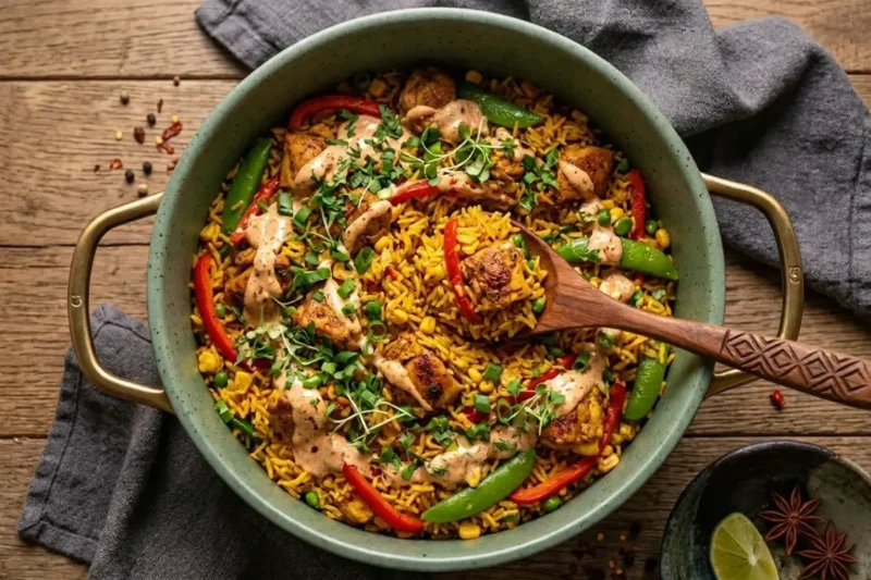 Why This Classic Homemade Chicken and Rice Feels So Comforting