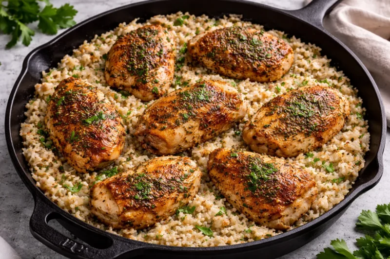 How to Make the Best One Pan Chicken and Rice Dinner