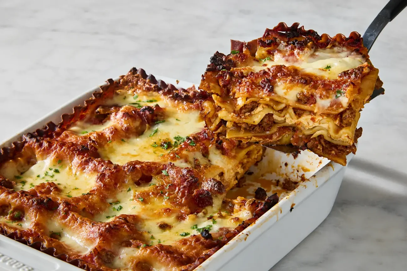 Viral Lazy Lasagna Hack Using Frozen Ravioli Instead of Lasagna Noodles